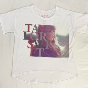 Taylor Swift Red Era white T-shirt - size small